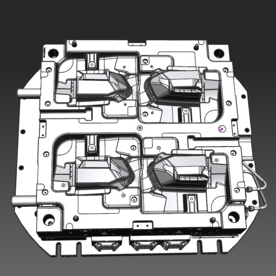Changhui Company, your expert in manufacturing two-color mold frames for automotive air ducts(pic1)