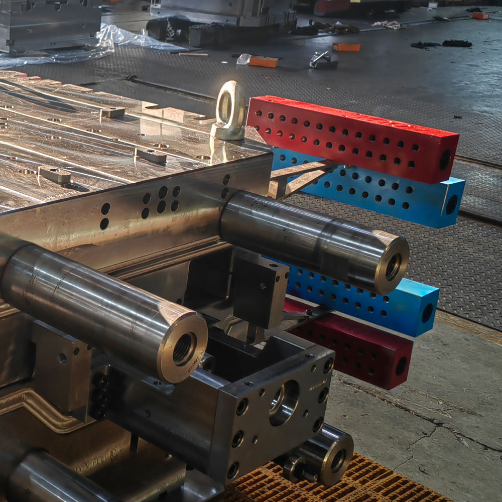 Automobile cylinder block mold