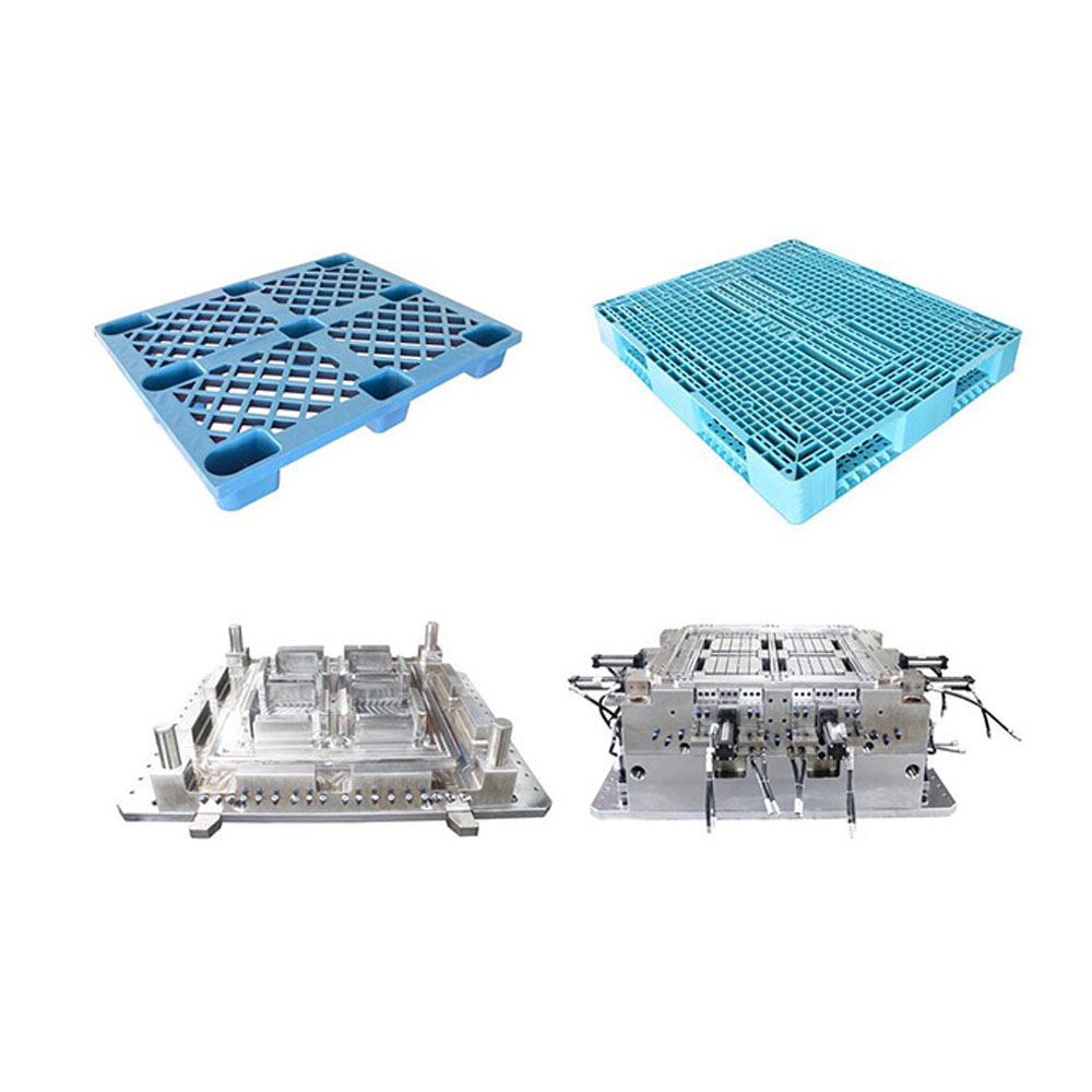 Plastic pallet mold base